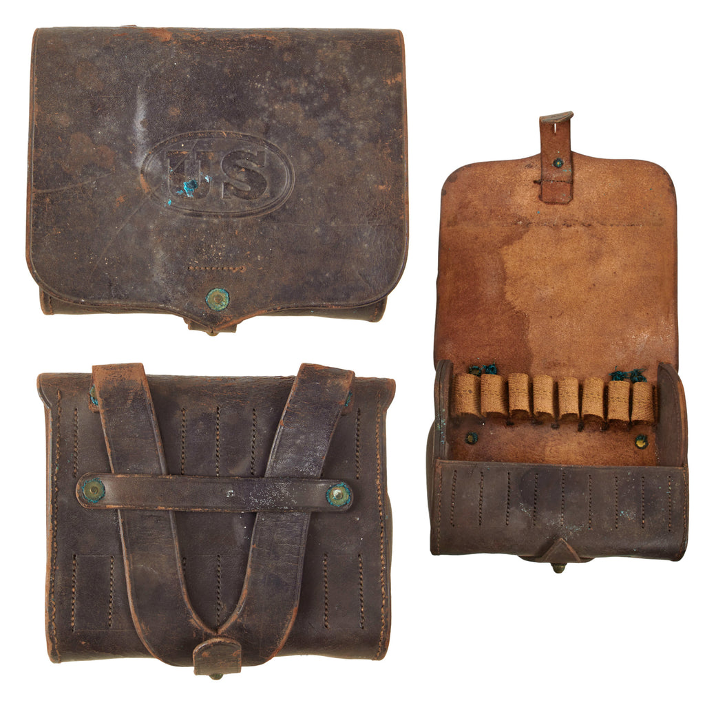 Original U.S. Indian Wars Army No. 1 .50-70 Hagner Cartridge Box
