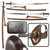 Original Japanese WWII M1899 Type 32 "Ko" First Pattern Cavalry Saber with Matching Scabbard & Sword Knot - Serial 40596