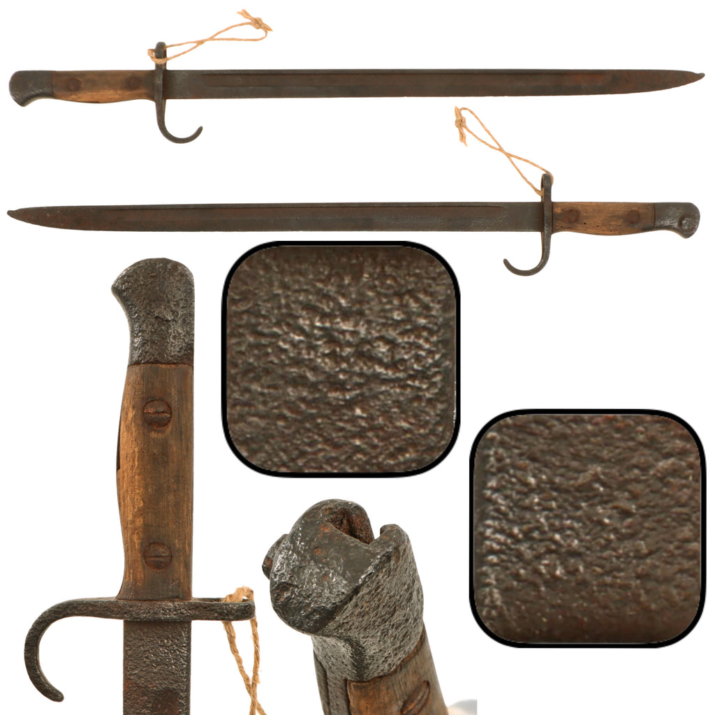 Original Rare British WWI Pattern 1907 Hooked-Quillon Bayonet in Relic Condition - From the David F. Machnicki Collection Original Items