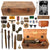 Original U.S. WWII 20th Armored Division 138th Ordnance Bn. German Souvenir Bringback Group with Field Gear, Insignia, Bayonets and Artillery Fuze - S/Sgt. Wilbur E. Strassburg