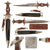 Original German WWII NSKK Dagger by Rare Maker WMW Max Weyersberg with Scabbard and Hanger - RZM M7/12