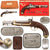 Original U.S. Civil War Era Model 1842 .54 Cal Percussion Cavalry Pistol by H. Aston & Co. with WAT and GW Inspector Cartouches in Contemporary Display Case, Dated 1851