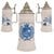 Original German Bavarian Kingdom 1835–1918 Commemorative Lidded Beer Stein with Royal Coat of Arms & “Gott mit Dir” Inscription