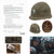 Original U.S. M1 Helmet Used in Saving Private Ryan – 29th Infantry Division – With Copy of Notarized Letter of Authenticity