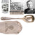 Original German WWII 800 Silver Berghof “House Service” Salad Serving Spoon by Bruckmann & Söhne