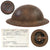Original U.S. WWI M1917 27th Division Painted Doughboy Helmet - Attributed to PFC George L. O'Neill Jr., 104th Field Artillery