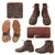 Original U.S. WWI Pair of M1917 Marching Shoes - Size 7 1/2 - Boston Depot Marked Original Items