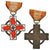 Original German WWII Fire Brigade Decoration 2nd Class for 25 Years Service with Ribbon – Feuerwehr-Ehrenzeichen 2. Stufe