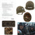 Original U.S. M1 Helmet Used in Saving Private Ryan with Horizontal ‘Follow Me’ Bar – 29th Infantry Division – With Copy of Notarized Letter of Authenticity Original Items