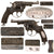 Original French MAS Modèle 1874 Chamelot-Delvigne 11mm Officer's Named Shooting Prize Revolver Dated 1887 - Serial N 35989 Original Items