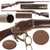 Original U.S. Winchester Model 1887 Lever Action 12 Gauge Shotgun with Special Order 32" Barrel, 1st Year of Production, Serial No. 3421