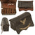 Original U.S. Legion of the United States (1792-1796) Era Belly Box with Eagle Plate & Securing Strap - Rare Original Items