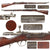 Original Portuguese Kropatschek M.1886 Infantry Rifle made by ŒWG Steyr Dated 1886 - Serial I129 Original Items