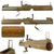 Original U.S. Post-Vietnam War Era 1978 Dated M72A2 Light Anti-Armor Weapon “LAW” Launcher Tube with Strap - No Pin - INERT Original Items