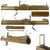 Original U.S. Vietnam War and Cold War Era Inert M72A2 66mm Light Anti-Tank Weapon LAW Launcher Tube with Coupler, Limited Light Sight, Sling and End Cap Original Items