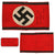 Original German WWII SS Cotton Kampfbinde Armband with “Taken in Germany Oct 44” Inscription