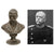 Original Imperial German Pre-WWI Scarce Bronze Bust of Otto von Bismarck - 5” Tall