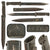 Original German WWII 1941 Dated SG 84/98 III 98k Bayonet by Alcoso-Werk with Matching Scabbard, Serial No. 991 v