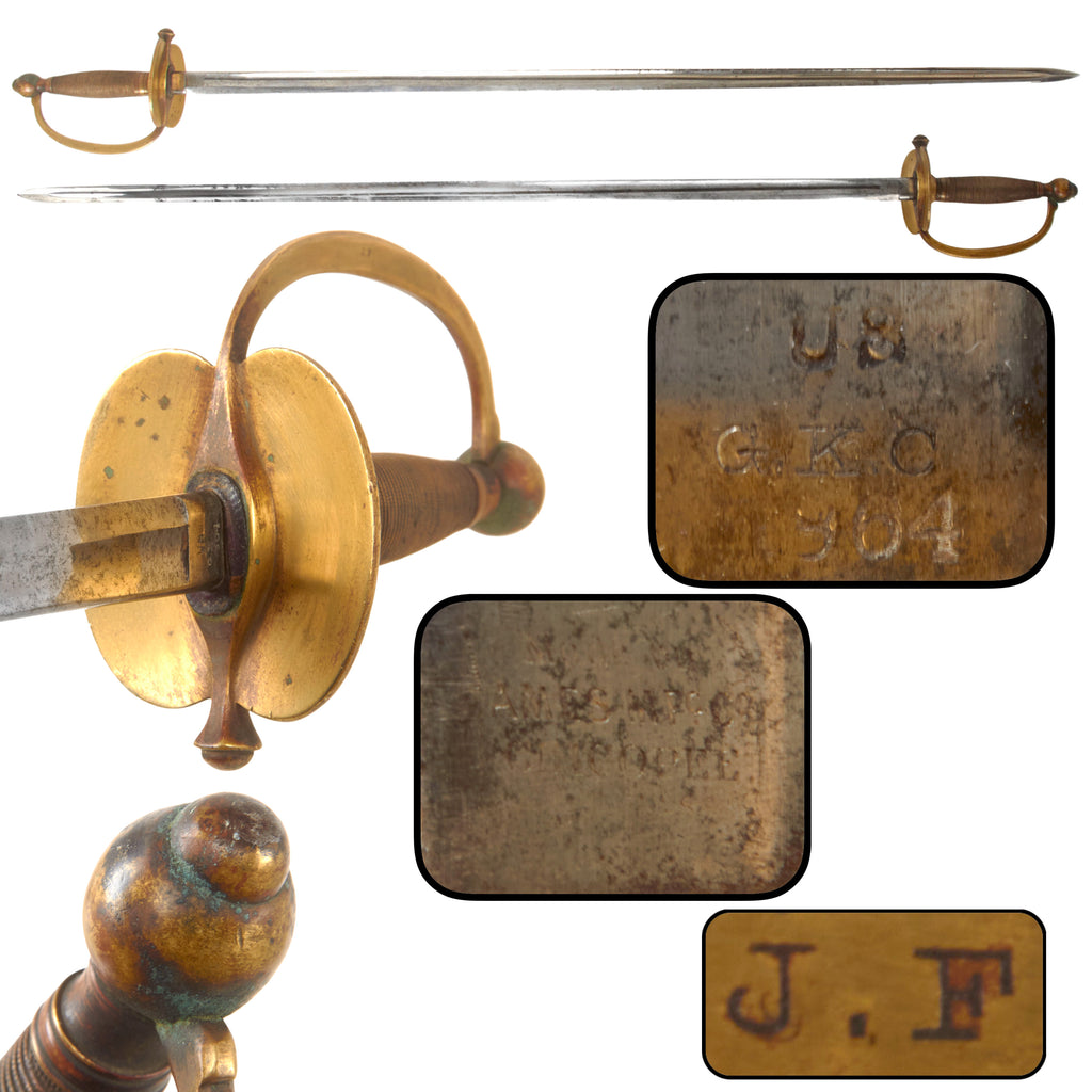 Original U.S. Civil War M-1840 Army NCO Sword by Ames Mfg. Co. - Dated 1864