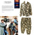 Original Film 1984 Red Dawn Wardrobe Costume: Two Piece Soviet Kamuflirovannyy Letniy Maskirovochnyy Kombinezon KLMK Camouflage Uniform Worn by Russian Soldiers with Copy of Letter of Provenance Original Items