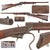 Original U.S. Civil War Rare Ballard's Patent "Old Model" Falling Block Carbine in .54 Rimfire by Ball & Williams - Serial 407 Original Items
