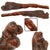 Original Native American 19th Century Wabanaki Burl Root Head Trade Club with Auction Provenance - Circa 1890