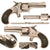 Original U.S. Remington-Smoot New Model No.2 Nickel-Plated Pocket Revolver Serial 1955 in .32 Rimfire - Circa 1882 Original Items