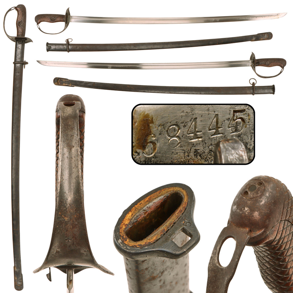 Original Japanese WWII M1899 Type 32 "Ko" First Pattern Cavalry Saber with Scabbard - Serial 68445 Original Items