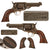 Original U.S. Civil War Whitney 2nd Model 4th Type .31cal Pocket Percussion Revolver with 4" Barrel - Serial 15459 Original Items