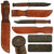 Original U.S. WWII USMC Early Blade-Marked Mark 2 KA-BAR Fighting Knife in Leather Sheath