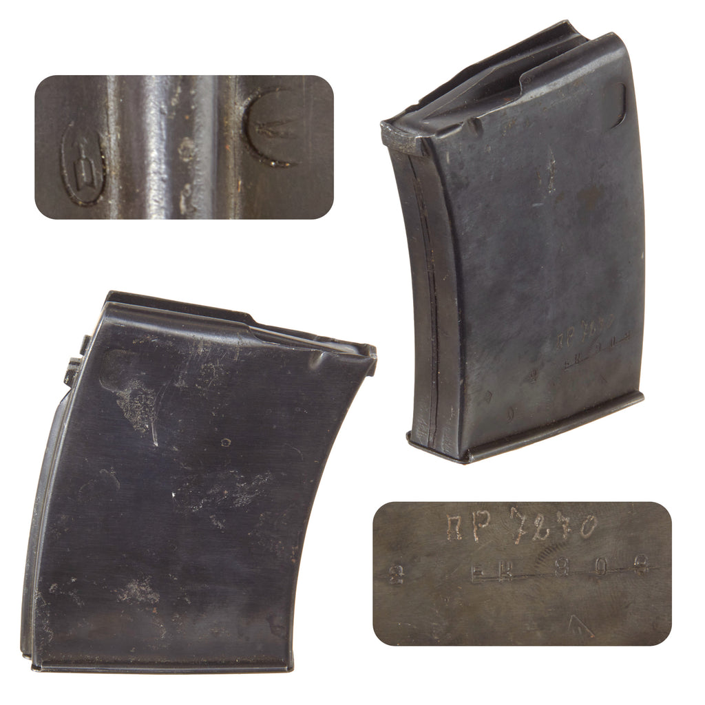 Original Soviet Russian WWII SVT-40 Magazine with Good Markings