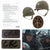 Original U.S. M1 Helmet Used in Saving Private Ryan – 29th Infantry Division – With Copy of Notarized Letter of Authenticity Original Items