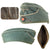 Original German WWII Rare Heer Army Field Chaplain Officer Wool M38 Overseas Cap Original Items