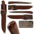 Original German WWII Bakelite Handle Trench Fighting Knife by PUMA-Werk with Custom Leather Sheath Original Items