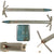 Original U.S. Vietnam War 2.75” Hydra 70 Aerial Practice Rocket with Motor - Inert - Tail Assembly in Unissued Condition