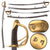 Original U.S Civil War M-1840 "Wrist Breaker" Heavy Cavalry Saber with Restored Grip & Scabbard - Likely German-Made