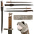 Original Hungarian Pre-WWI M1895 Gendarmerie Cruciform Bayonet with Scabbard & Leather Frog Original Items