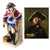 Original German Pre-WWII Era Colorized Porcelain Frederick the Great Statue - 9 1/2” Tall Original Items