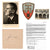 Original Nuremberg Prison Signature of Wilhelm Frick, Reich Minister of the Interior - Author of the Nuremberg Laws - Obtained Directly from a U.S. Army Guard, 1945–1946 Original Items