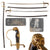 Original German WWII Army Officers Lion Head Sword by Ernst Pack & Söhne with Scabbard - Retailed by A. Seysen Bamberg Original Items