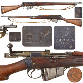 Original British P-1888 Lee-Metford MK.I* .303 Magazine Rifle with Enfield Rifled Barrel by R.S.A.F. Enfield Dated 1890 - Serial 471 D