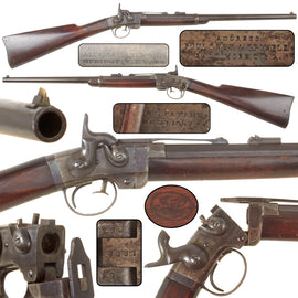 Original U.S. Civil War Smith Patent .50 Caliber Top Break Saddle Ring Carbine by American Machine Works, Serial No. 9397