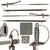 Original German WWII SS Police Officer's Degen Dress Sword and Scabbard by Peter Daniel Krebs with SS-Kulturzeichen Markings and Replica Troddel Knot Original Items