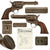 Original U.S. Colt Frontier Six Shooter .44-40 Revolver Made in 1886 with 4 3/4" Barrel and Factory Letter - Serial 118727 Original Items