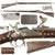 Original U.S. Civil War Springfield M-1861 Miller Conversion Rifle Dated 1864 - Decorated and Used as Redman Lodge Gun Original Items