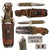 Original U.S. Cold War Dawson Fighting Knife in "Jet Pilot" Air Force Survival Knife Scabbard - Serial Number 98