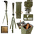 Original German Post-WWII Large Periscope with Original Matching Numbered Carrying Case & Tripod - Nr. 1195
