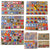 Original U.S. WWII Veteran-Organized 303 Patch Collection on Nine 14 x 22” Display Boards with Annotations Original Items