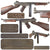 Original U.S. WWII Thompson M1 Inert Display Submachine Gun Serial NO. 725513 with Magazine, Original WWII Parts Original Items