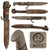 Original German WWII Late Pattern HJ Knife by Rare Maker Kuno Ritter of Solingen with Scabbard - RZM M7/3 Original Items